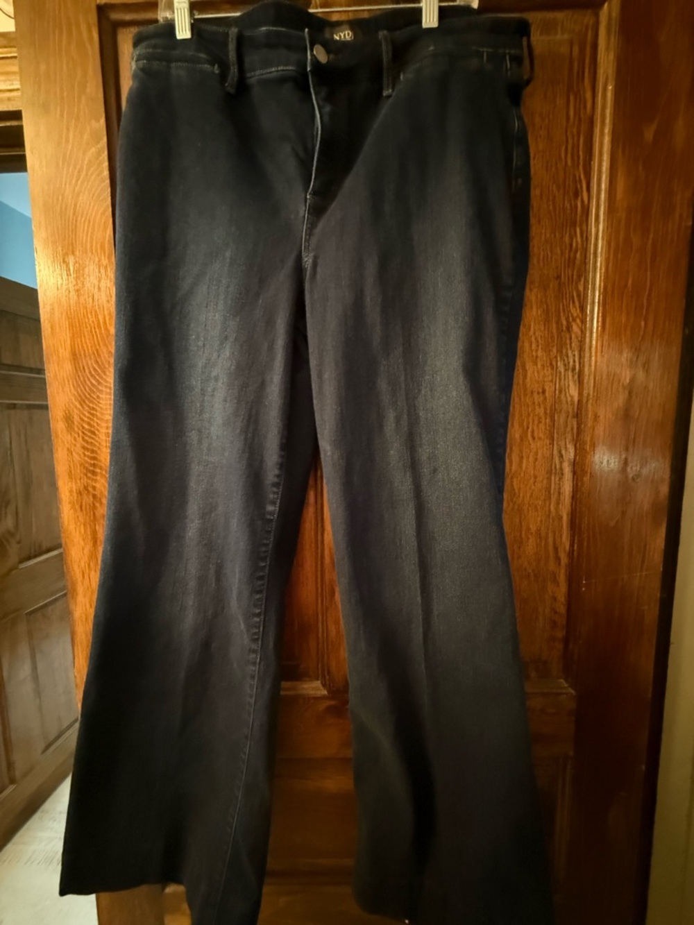 NYDJ Deep Indigo Flare Jeans